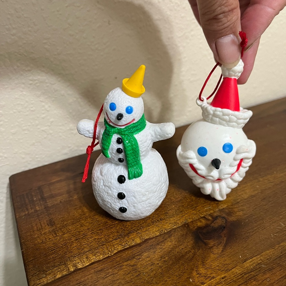 Vintage 1990’s Jack in the Box Holiday Ornaments